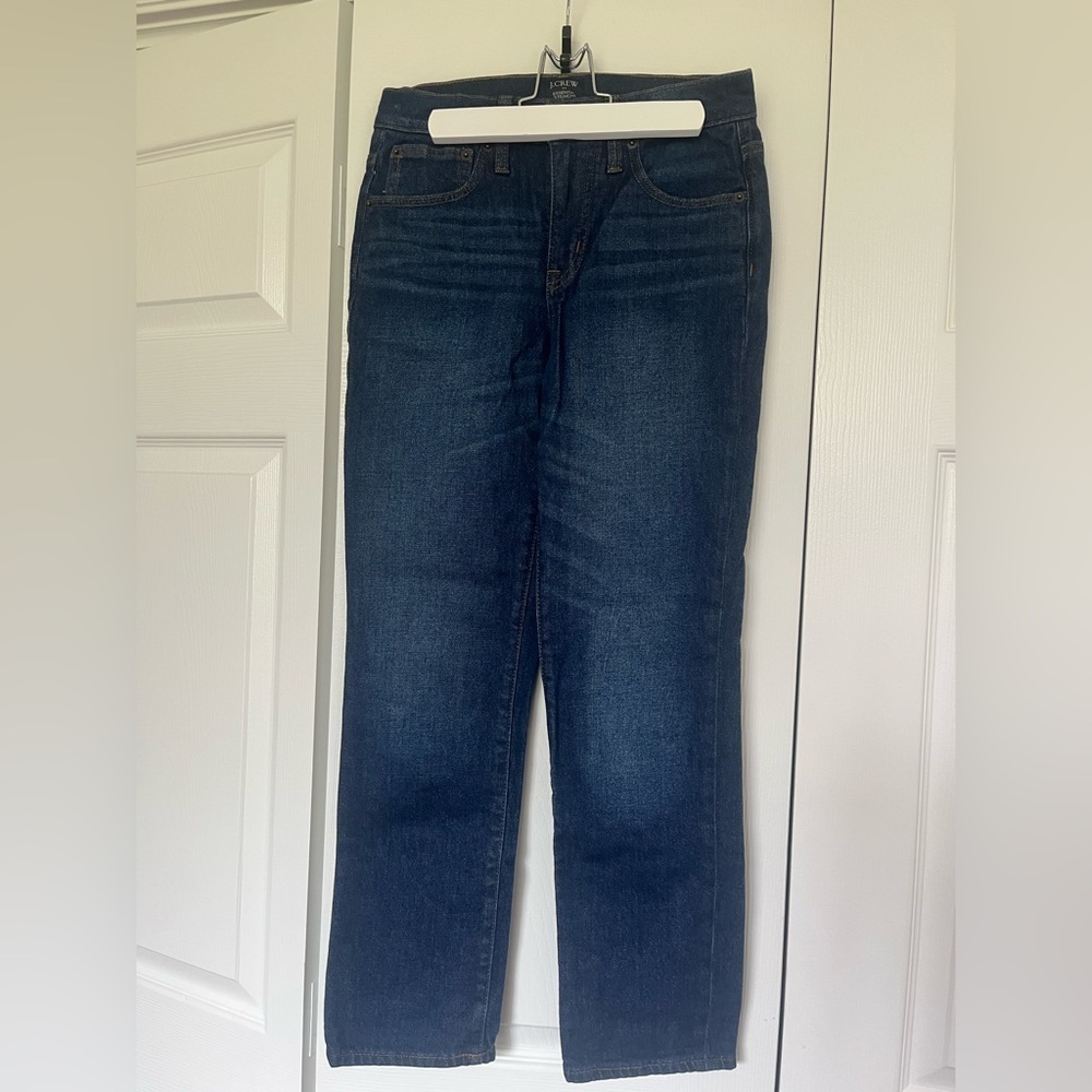 J. Crew Essential Straight Jeans